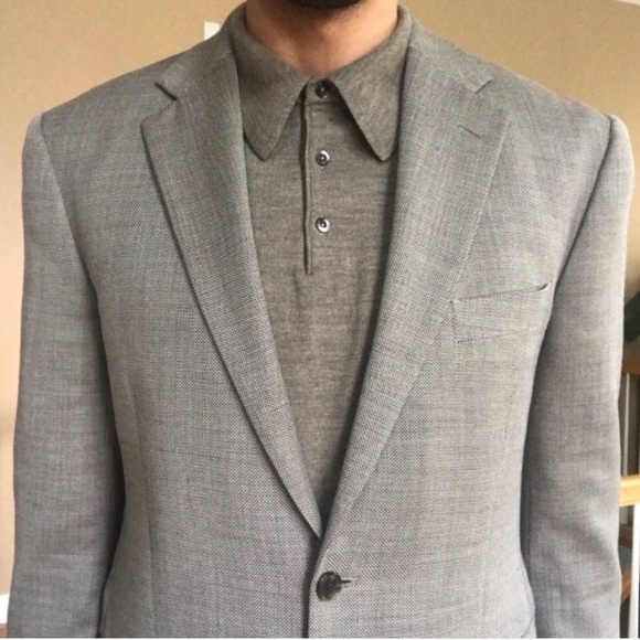 Tailorbyrd Other - Tailorbyrd Wool Taupe Sport Coat Blazer 42L
